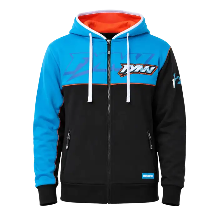 Felpa con cappuccio e zip Fynn Kratochwil First Edition